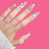 Romantic Bow Ombre Press-On Nails