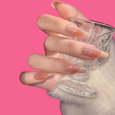 Nude Ombre Glossy Press-On Nail