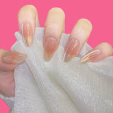 Peach Nude Ombre Press-On Nails