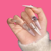 Luxury Crystal Gem Press-On Nails