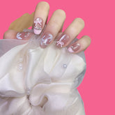 Cute Bow & Butterfly Press-On Nails