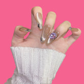 Elegant Almond Press-On Nails