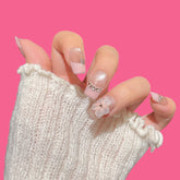 Luxury Pink French Press-On Nails