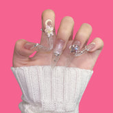 Luxury Crystal Press-On Nails