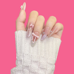 Romantic Pink Ombre Press-On Nails