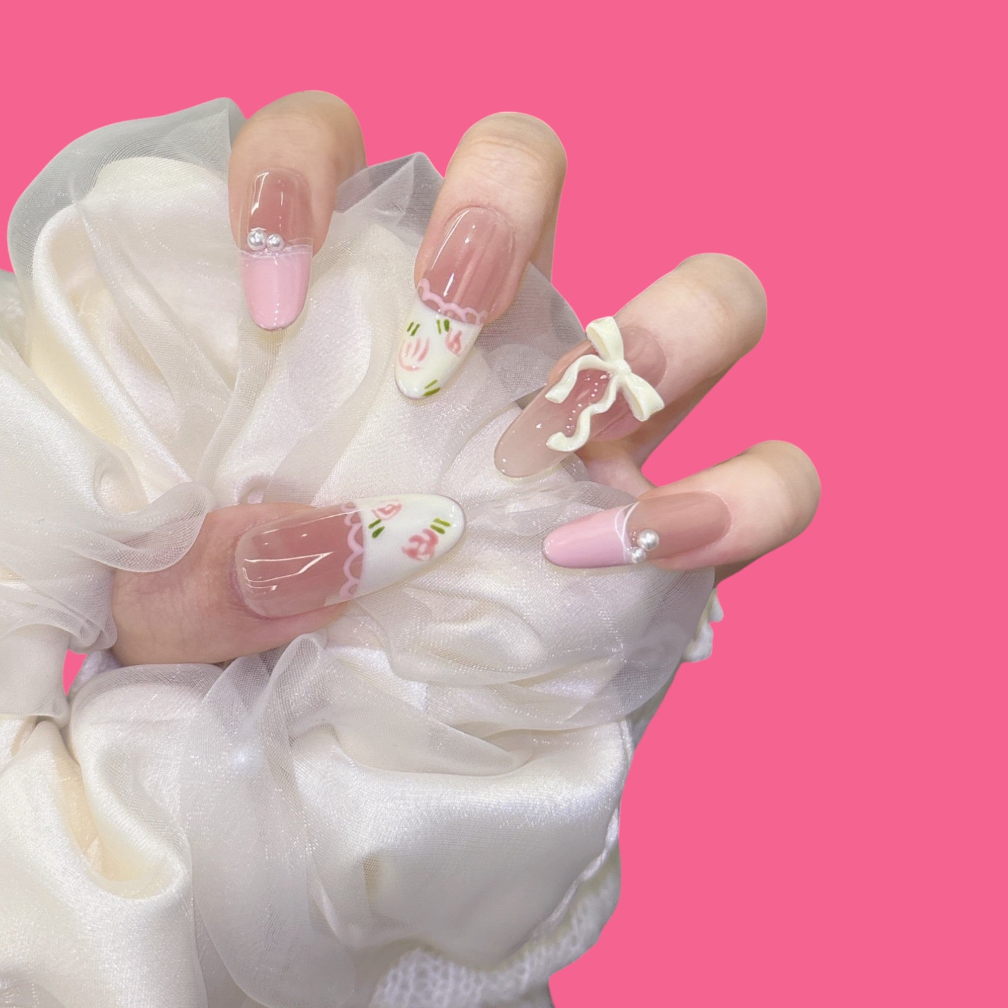 Sweet Cupcake Press-On Nails