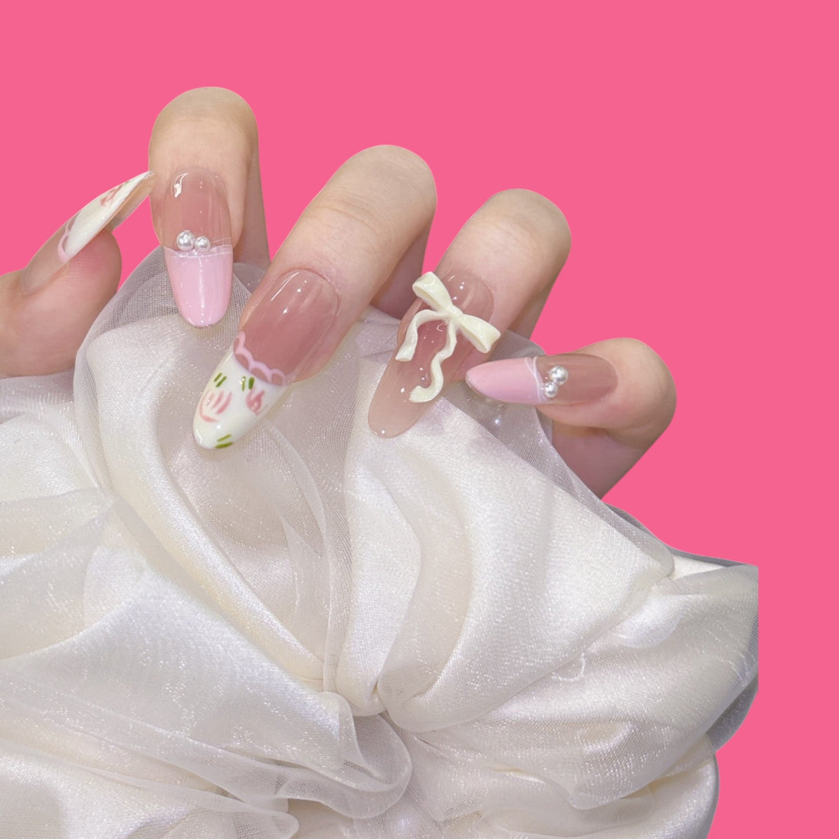 Sweet Cupcake Press-On Nails