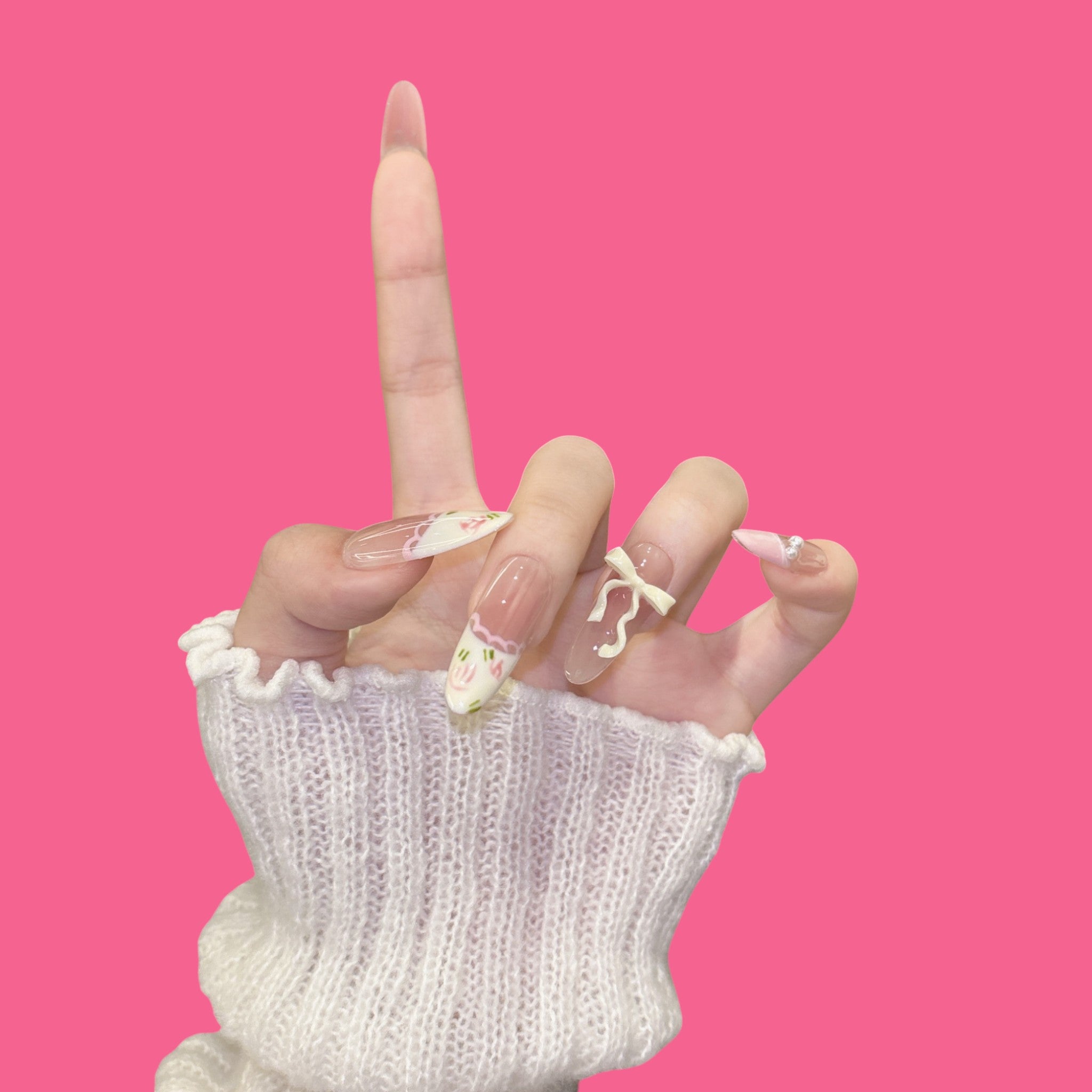 Sweet Cupcake Press-On Nails