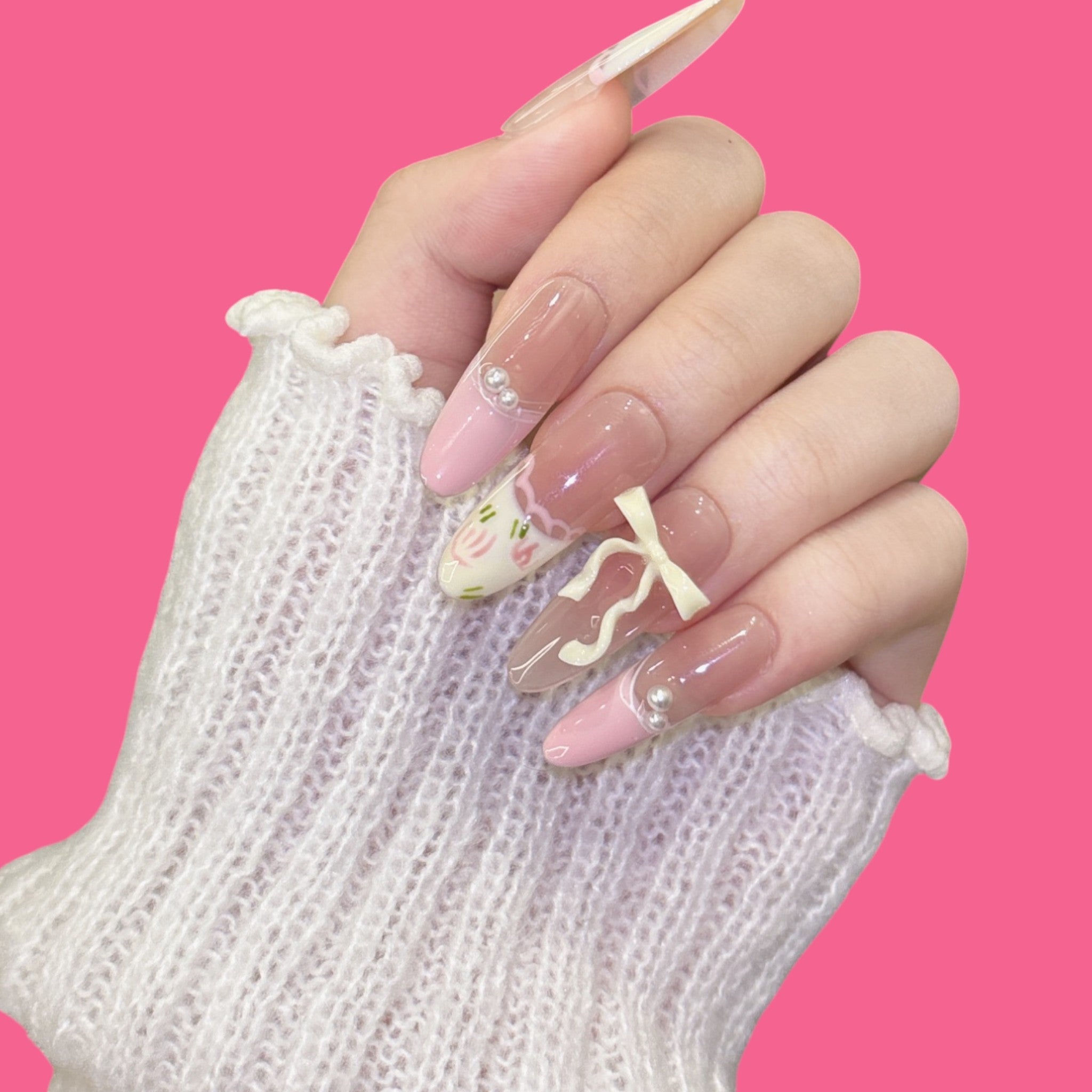 Sweet Cupcake Press-On Nails