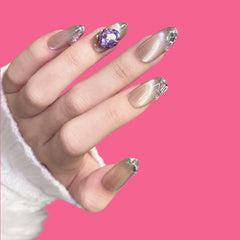 Luxury Champagne Gold Press-On Nails