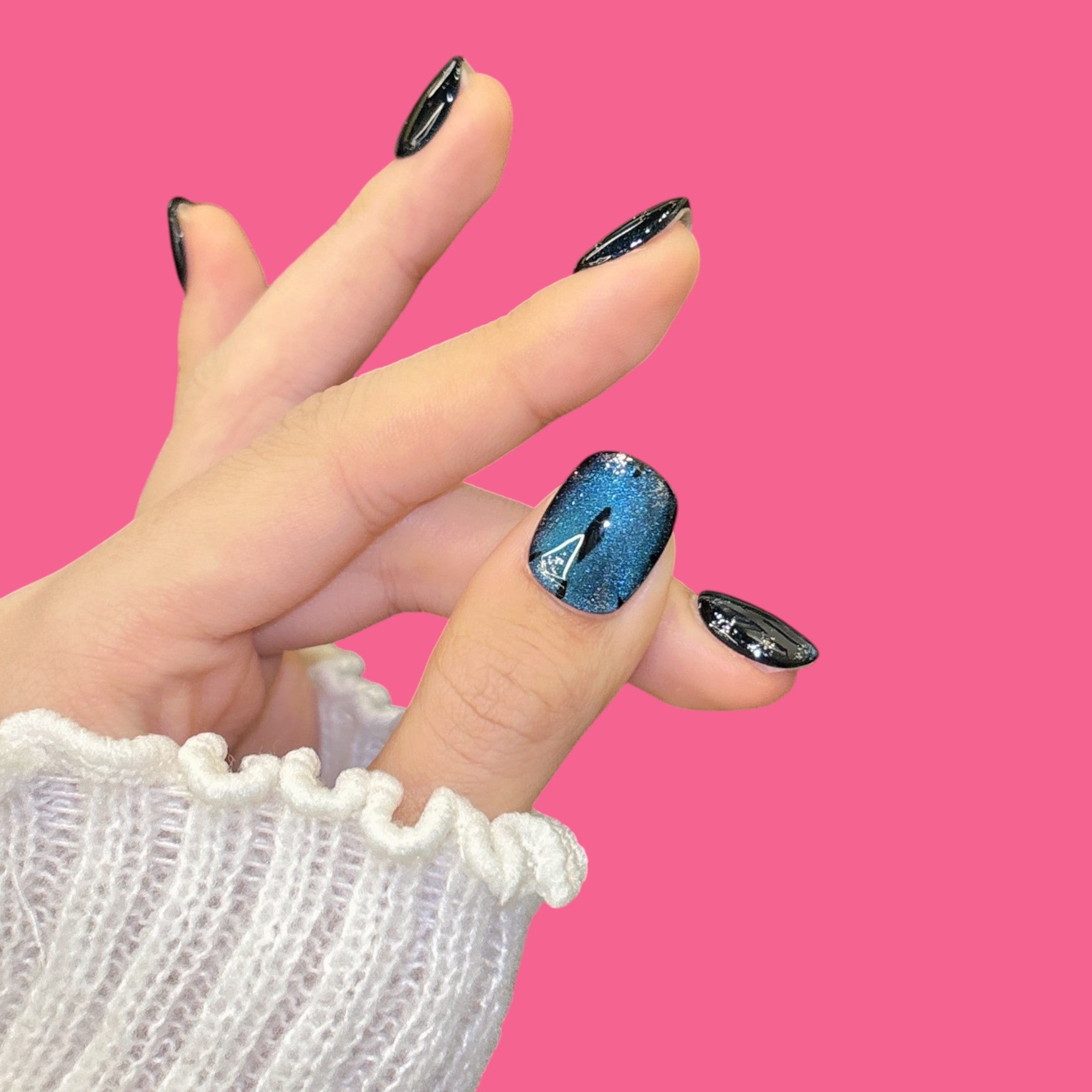 Galaxy Press-On Nails