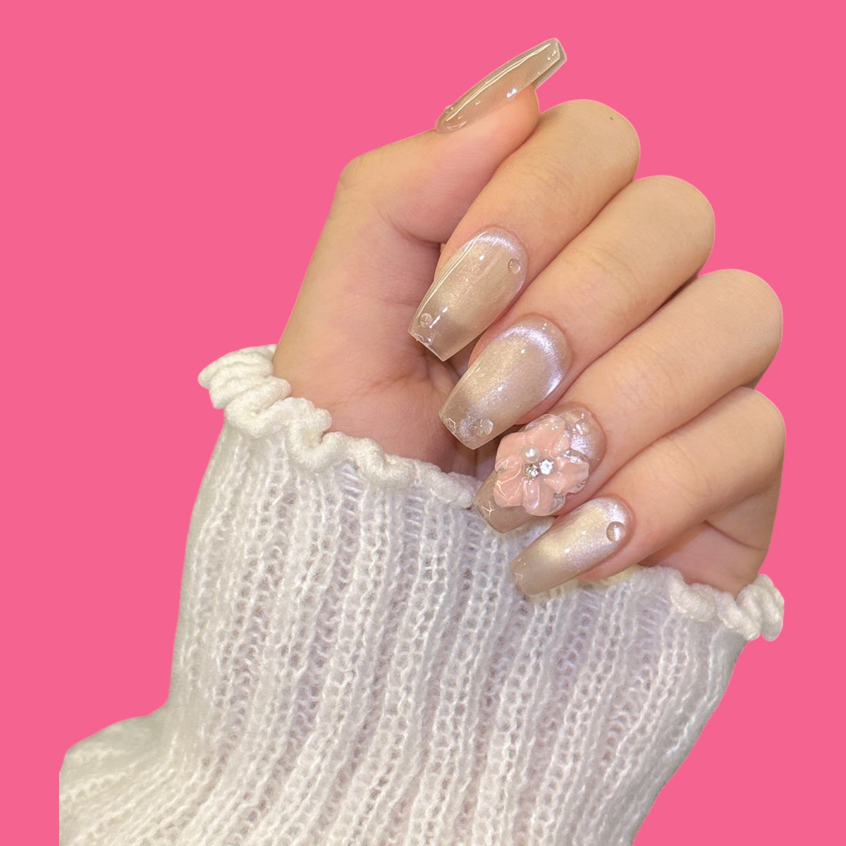 Romantic Press-On Nails