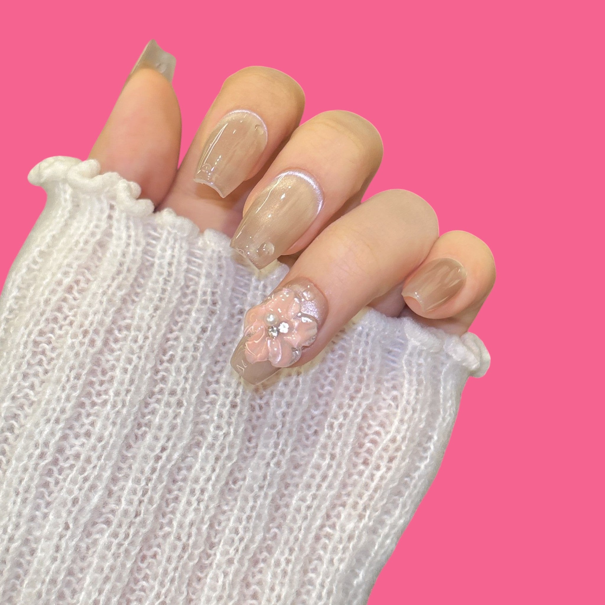 Romantic Press-On Nails