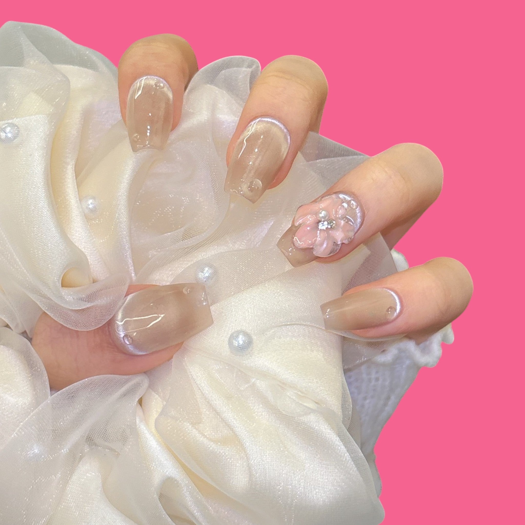 Romantic Press-On Nails