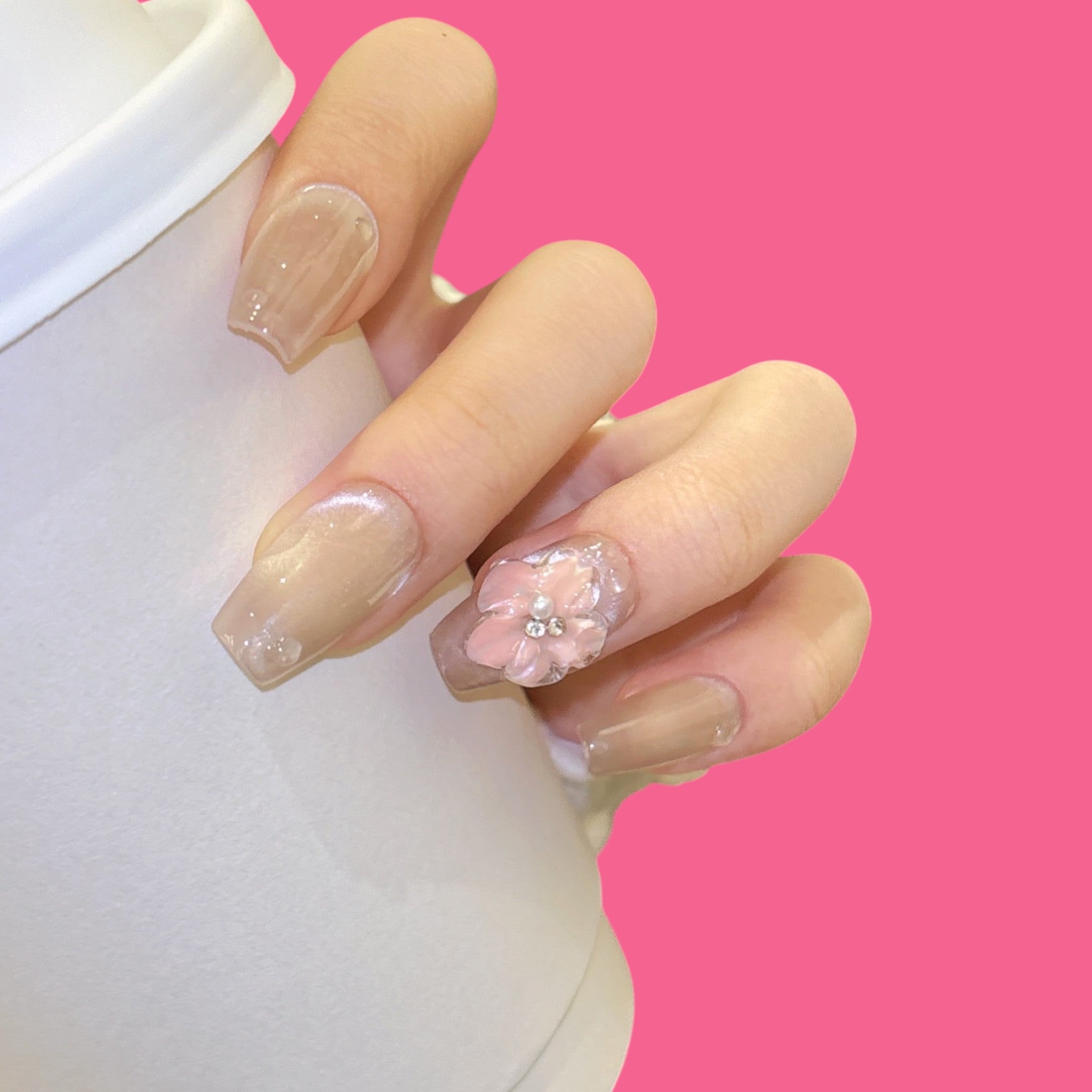 Romantic Press-On Nails