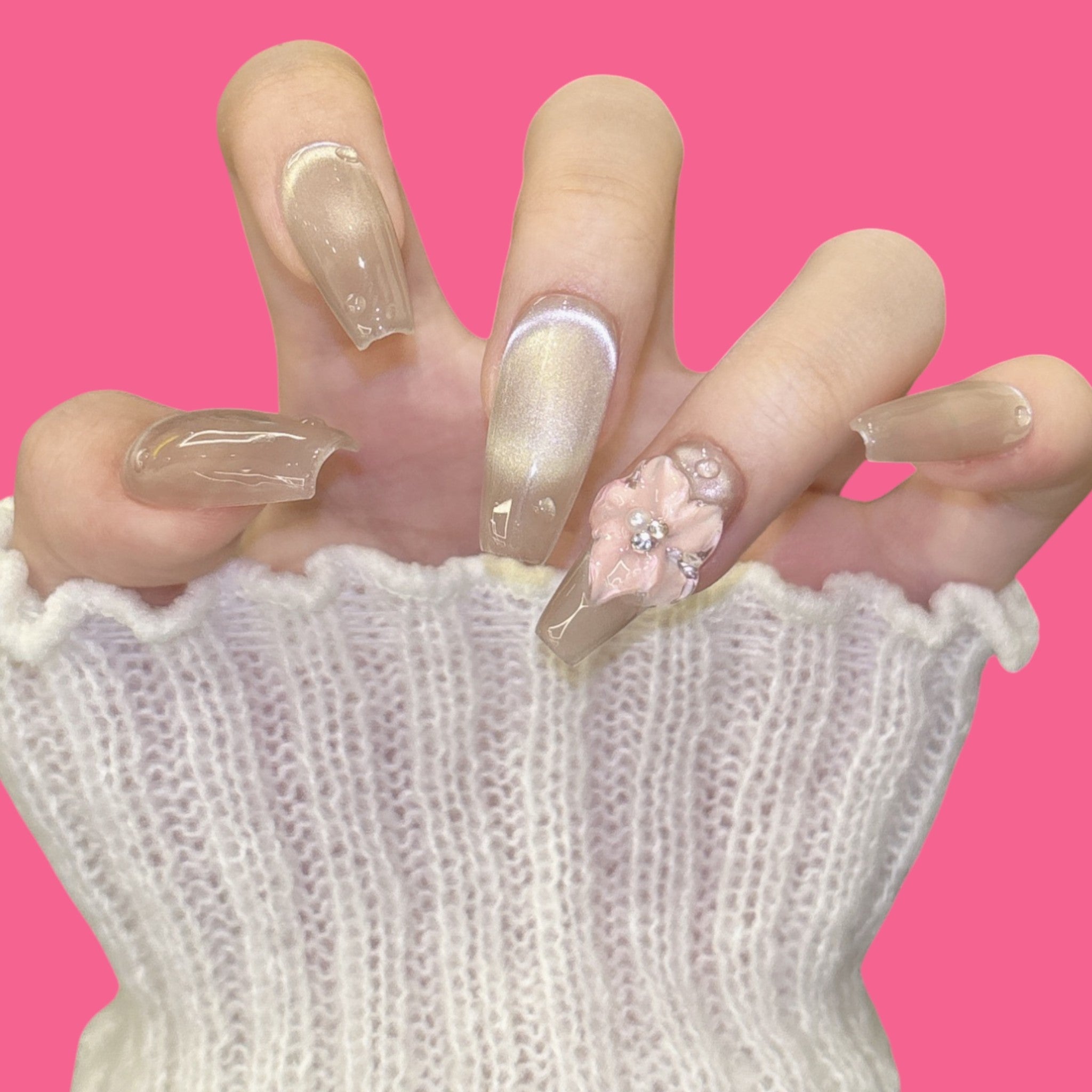 Elegant Press-On Nails