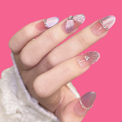 Iridescent Butterfly Wings Press-On Nails