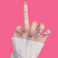 Iridescent Butterfly Wings Press-On Nails
