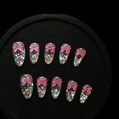 Jennie-Inspired Nail Art | K-pop Idol Style Press-On Nails M