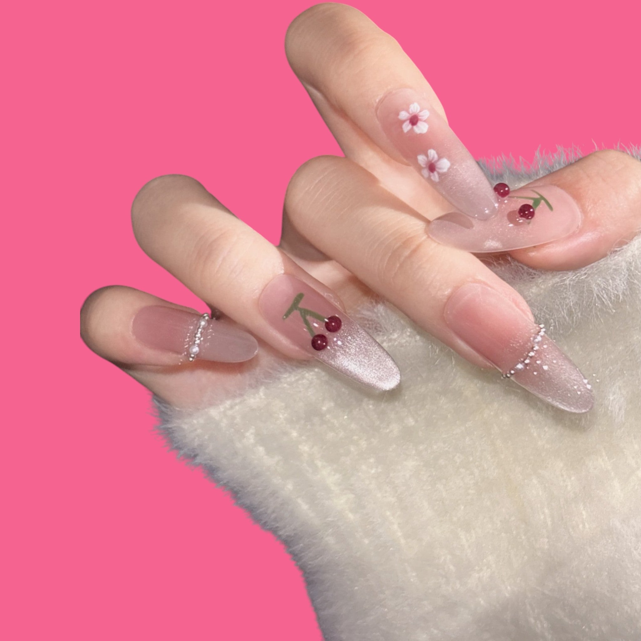 Cherry Blossom Press-On Nails